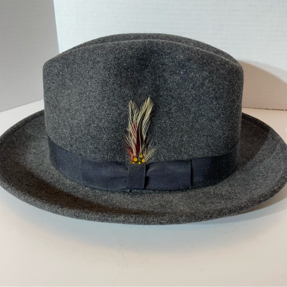 Pendleton Gray Wool Fedora Brand New Condition! - image 1